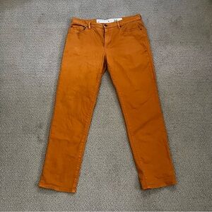 Men’s yellow/orange jeans